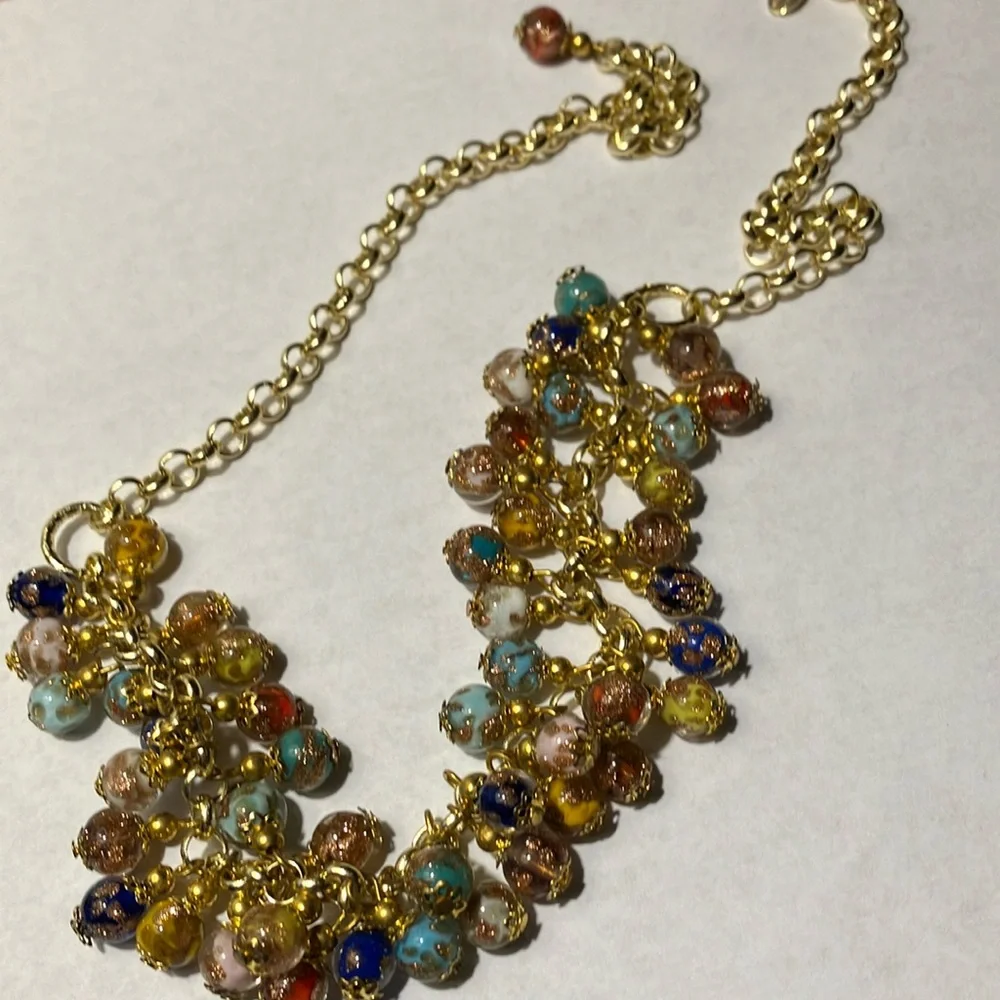 Murano Celebration necklace/earrings - Picture 2 of 3